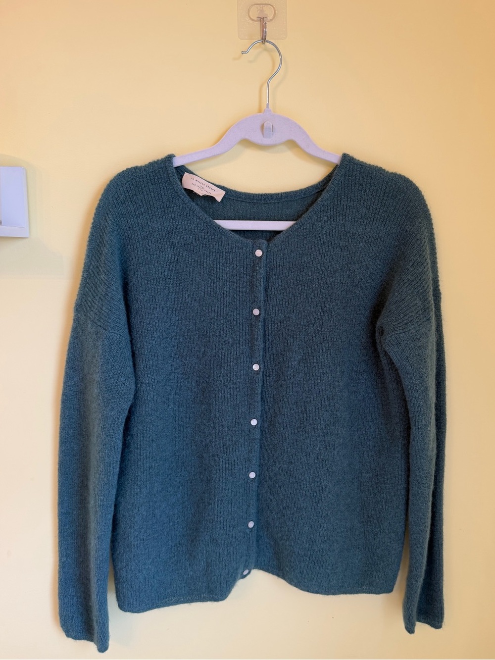 Sézane Gaspard Cardigan in Teal / M